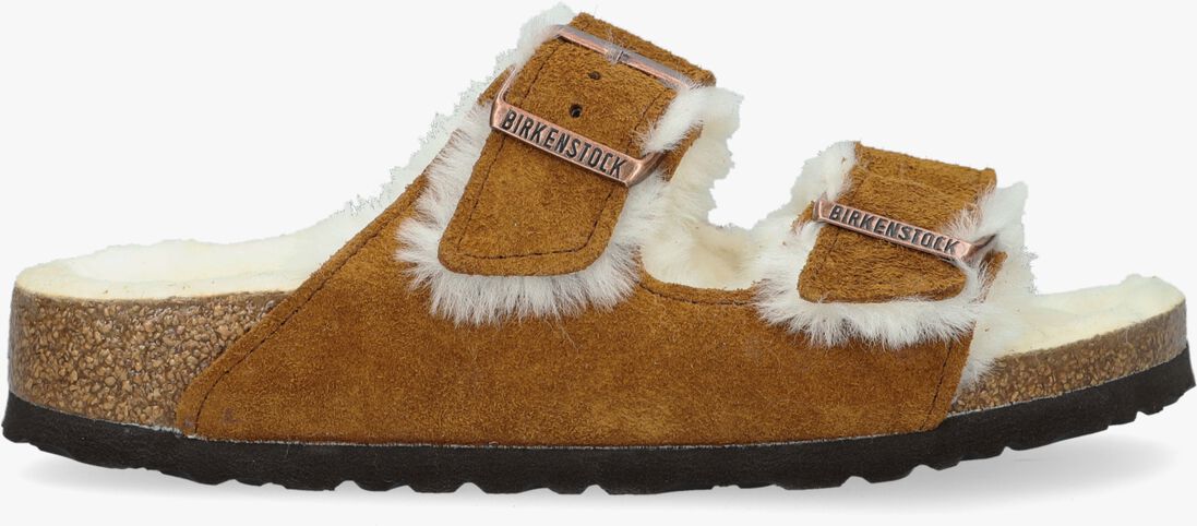 BIRKENSTOCK cognac birkenstock pantoffels arizona fell