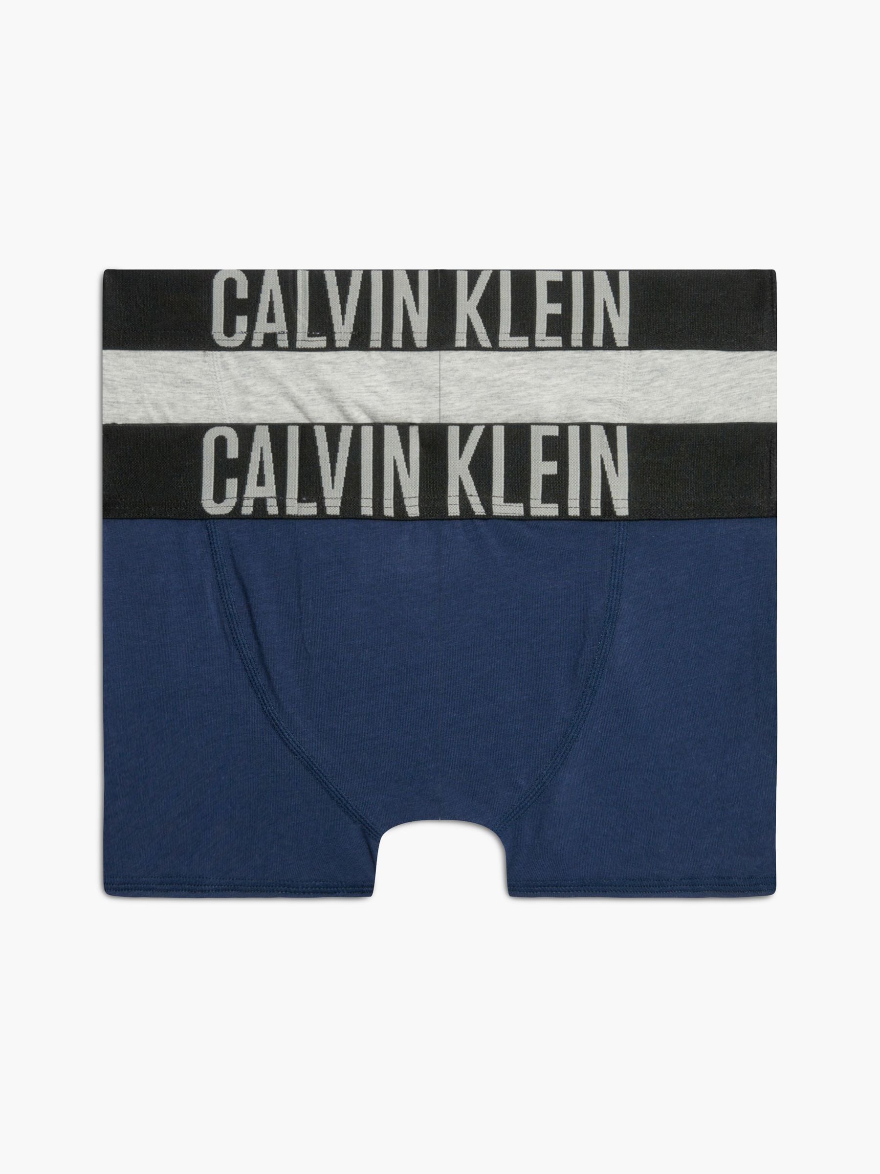 Blauw - Calvin Klein Intense Power set van 2 boxershorts voor jongens