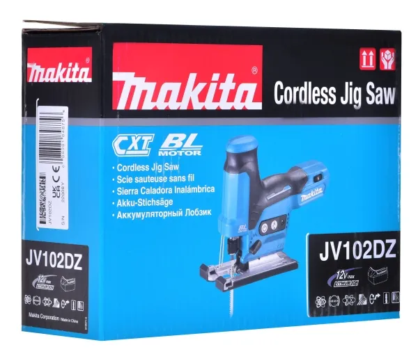 Makita JV102D - Stiksav - ledningfri - intet batteri - 12 V - SOLO