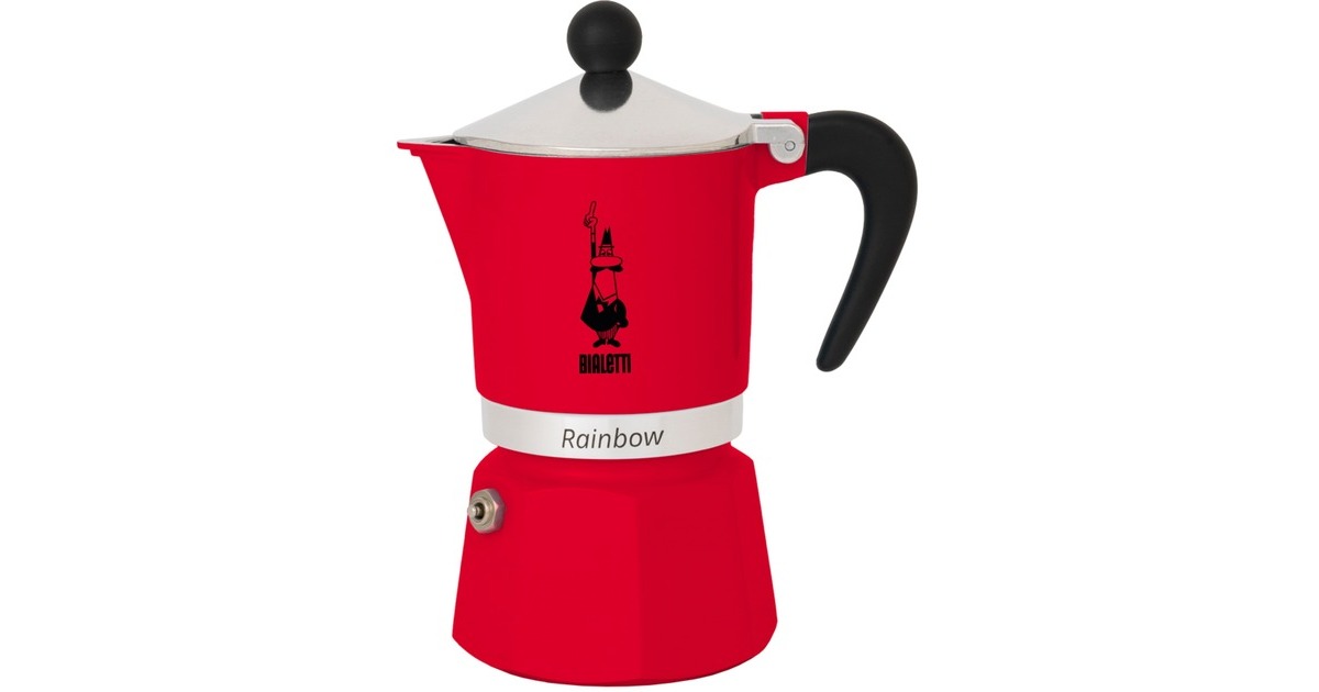 BialettiRainbow espressomachine  (Rood, 1-kops)