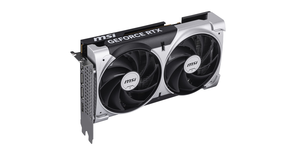 MSIGeForce RTX 5050 8G VENTUS 2X OC grafische kaart  (3x DisplayPort, 1x HDMI 2.1, DLSS 4)