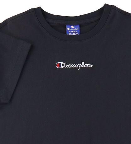 Champion Fashion T-shirt - Sort m. Logo