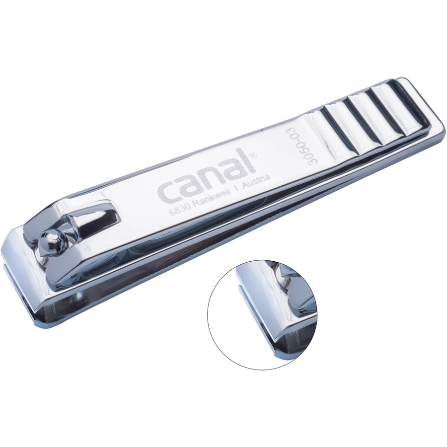 canal® Fußnagelknipser mit gerader Schneide vernickelt 8 cm