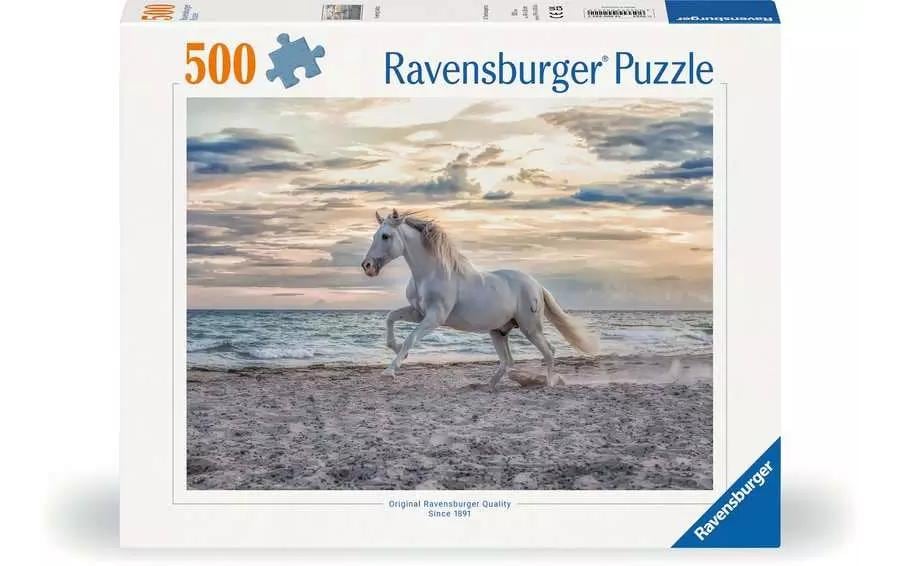 Puzzle Pferd am StrandKlassisches Puzzle