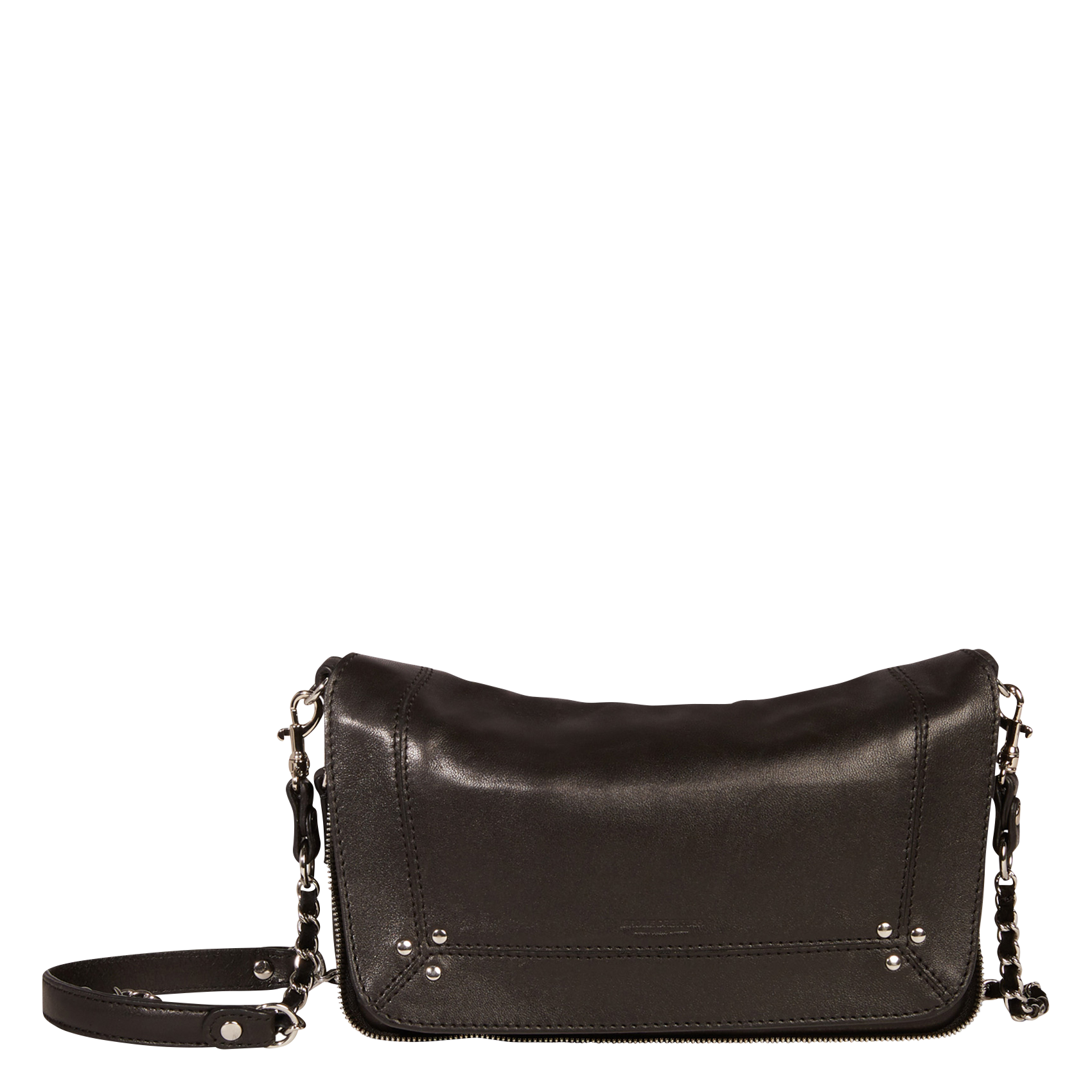 BOBI S - Sac bandoulière en cuir | Noir