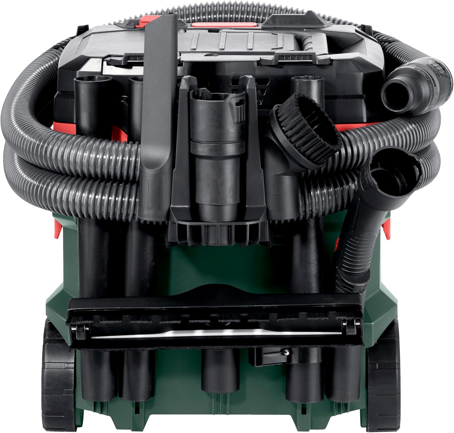 metabo Allessauger ASA 20 L PC -1200 W, 20 l Behälter, Staubklasse L - Nass-/Trockensauger mit integrierte Filterabreinigung, Gerätesteckdose, Antistatik, Mobil - 5,5 m Kabellänge