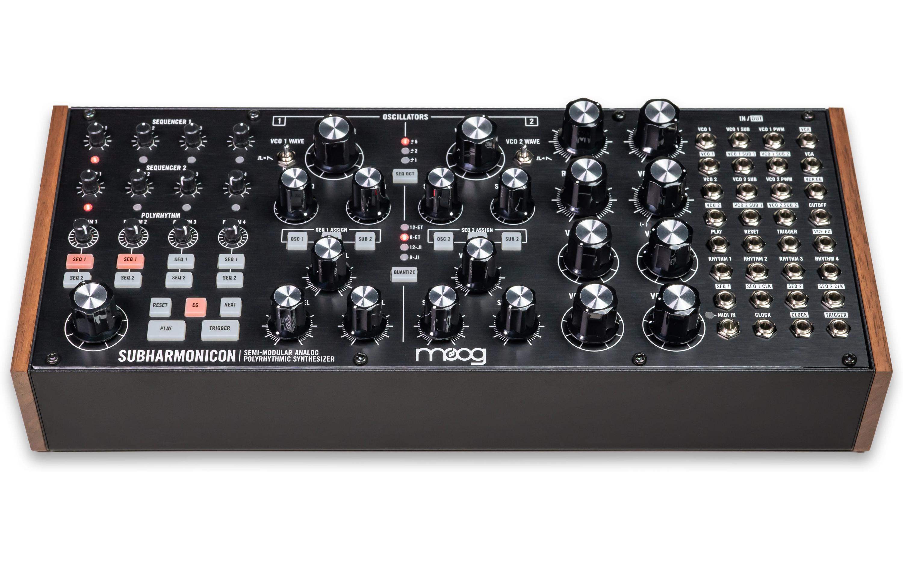 Synthesizer Subharmonicon<br>Semimodularer analoger Polyrhythmussynthesizer