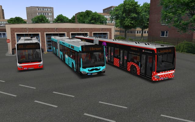 OMSI 2 Add-on Hamburger Buspaket