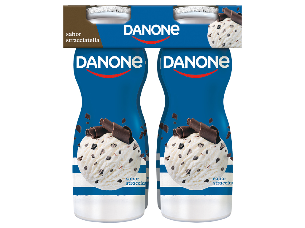 IOGURTE LIQUIDO DANONE STRACIATELLA 4X155G