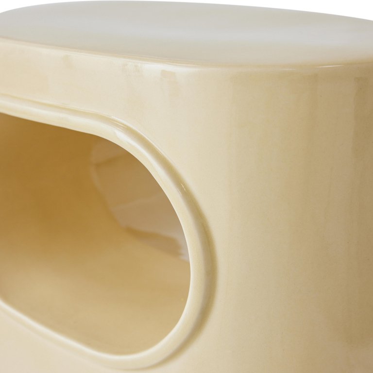 HKliving Space bijzettafel Cream