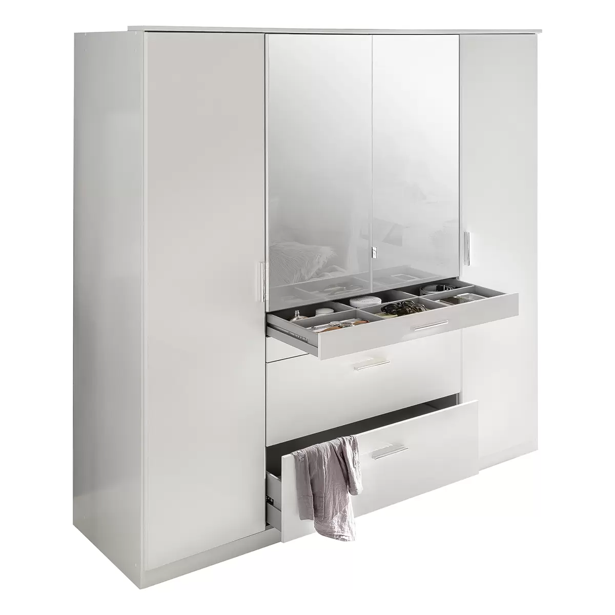 Kleiderschrank Aachen weiss