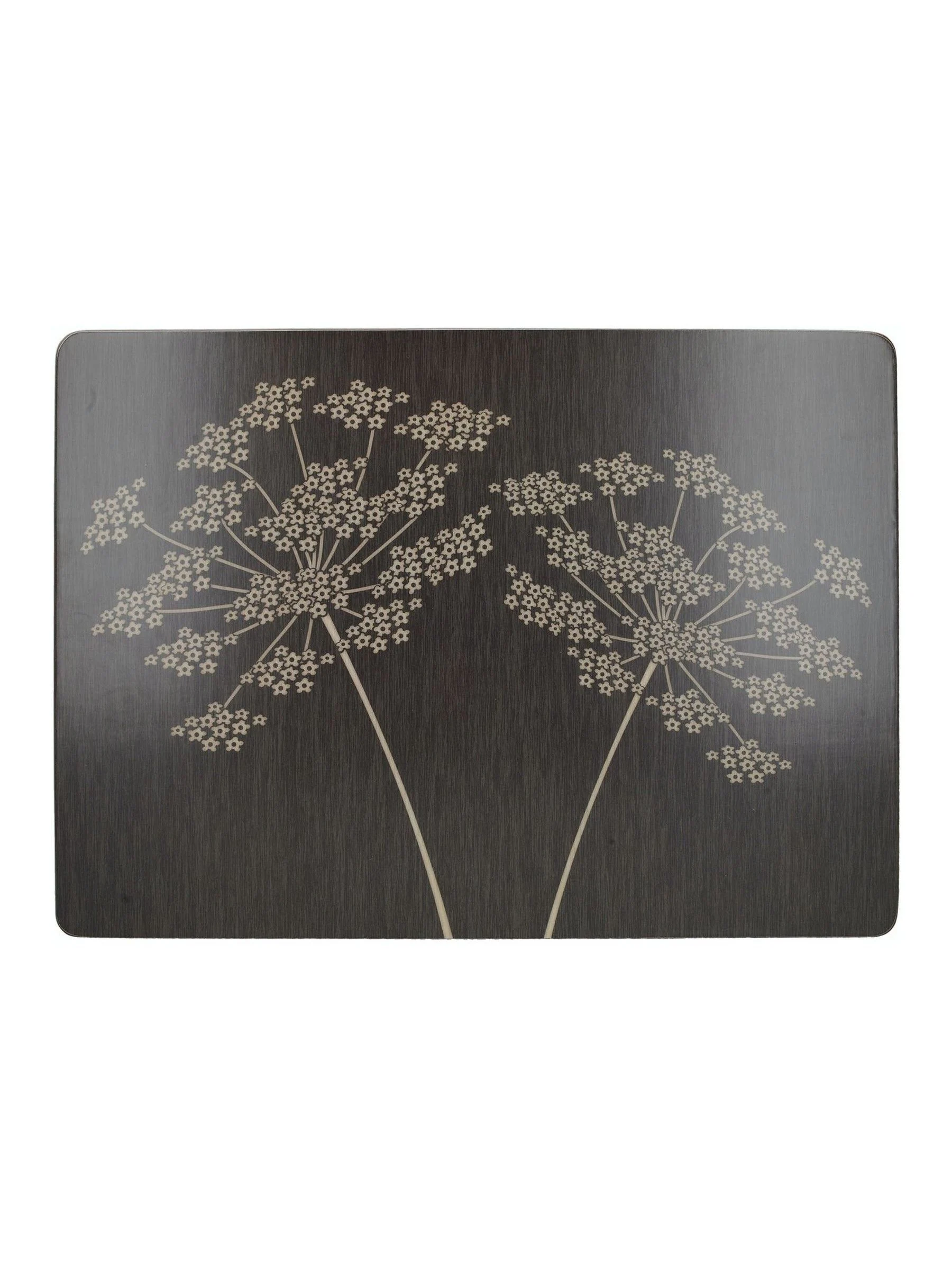 Creative Tops Set of 4 Large Cork Backed Placemats with Art Print