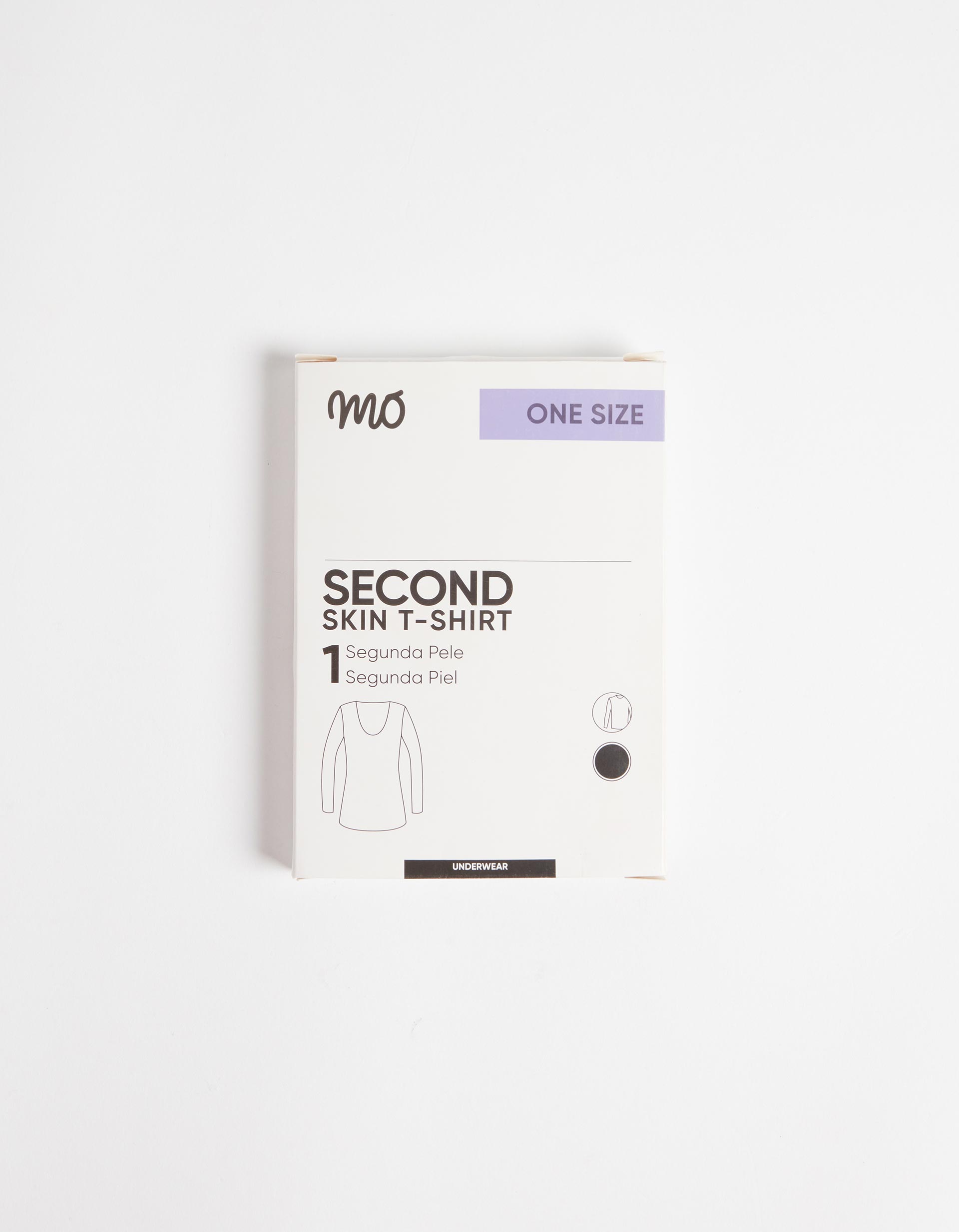 Camisola Interior 'Second Skin', Mulher, Preto