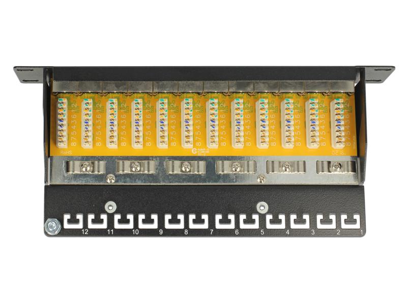 Delock Netzwerkpanel 12 Port 10
