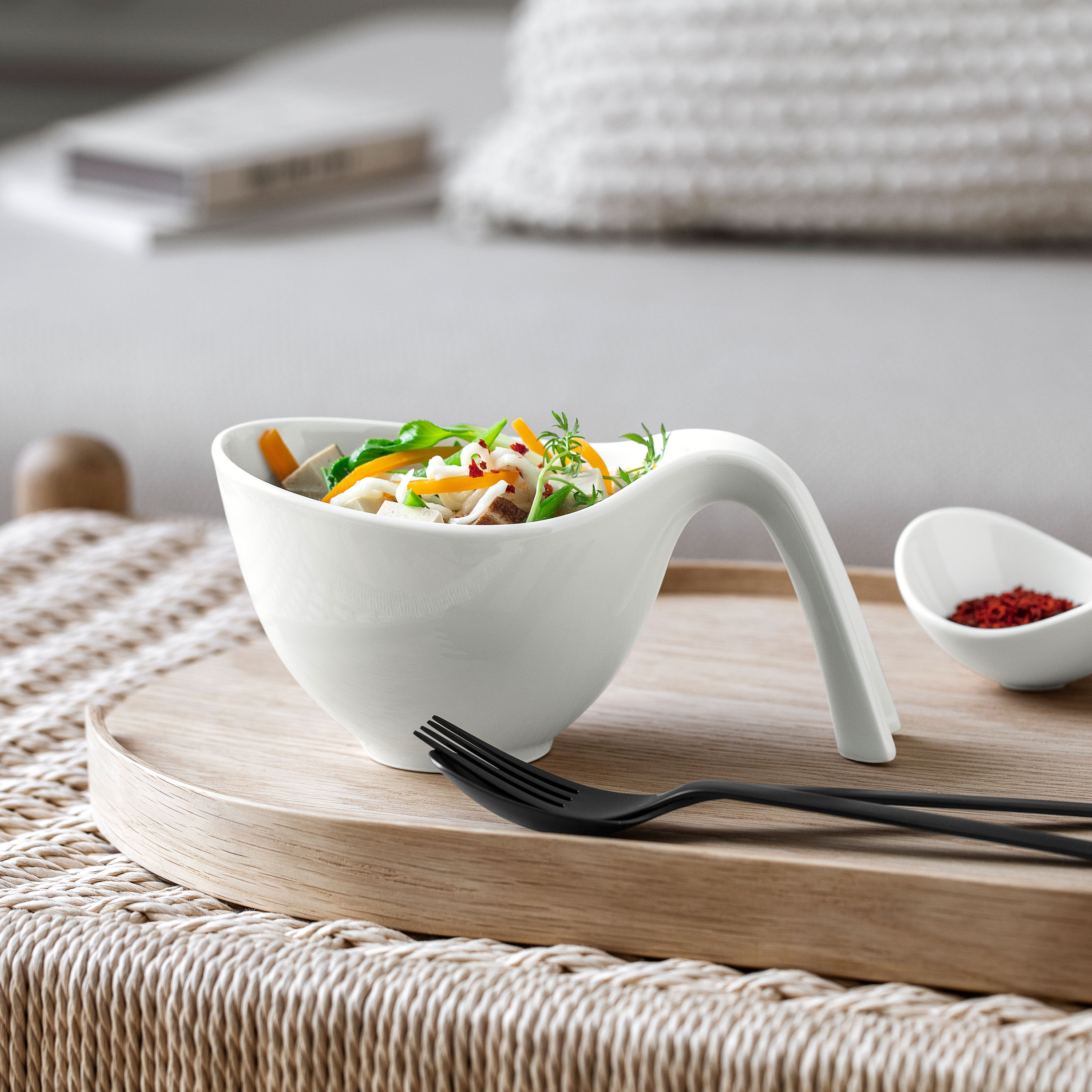 Flow Mug White, 11.2 oz, Premium Porcelain