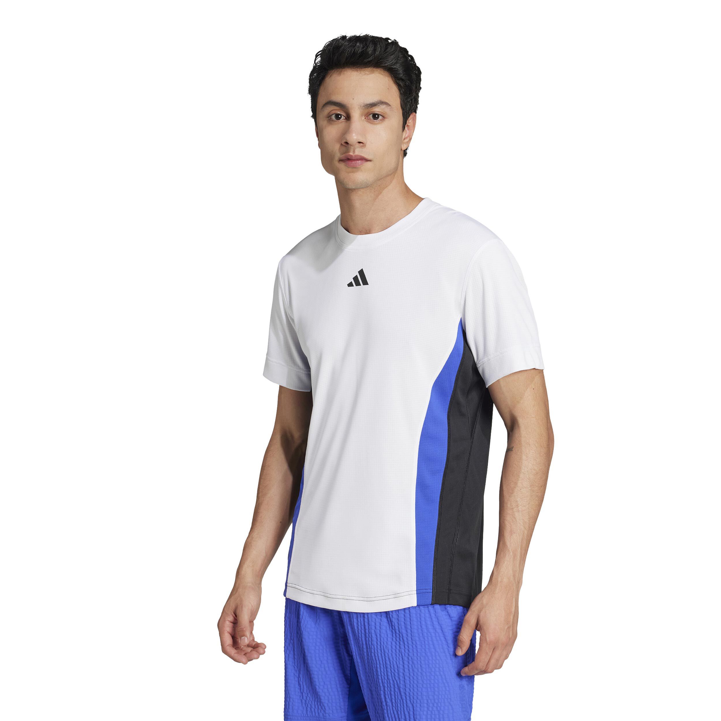 adidas Freelift FR Pro T-shirt Hommes - Blanc , Multicouleur