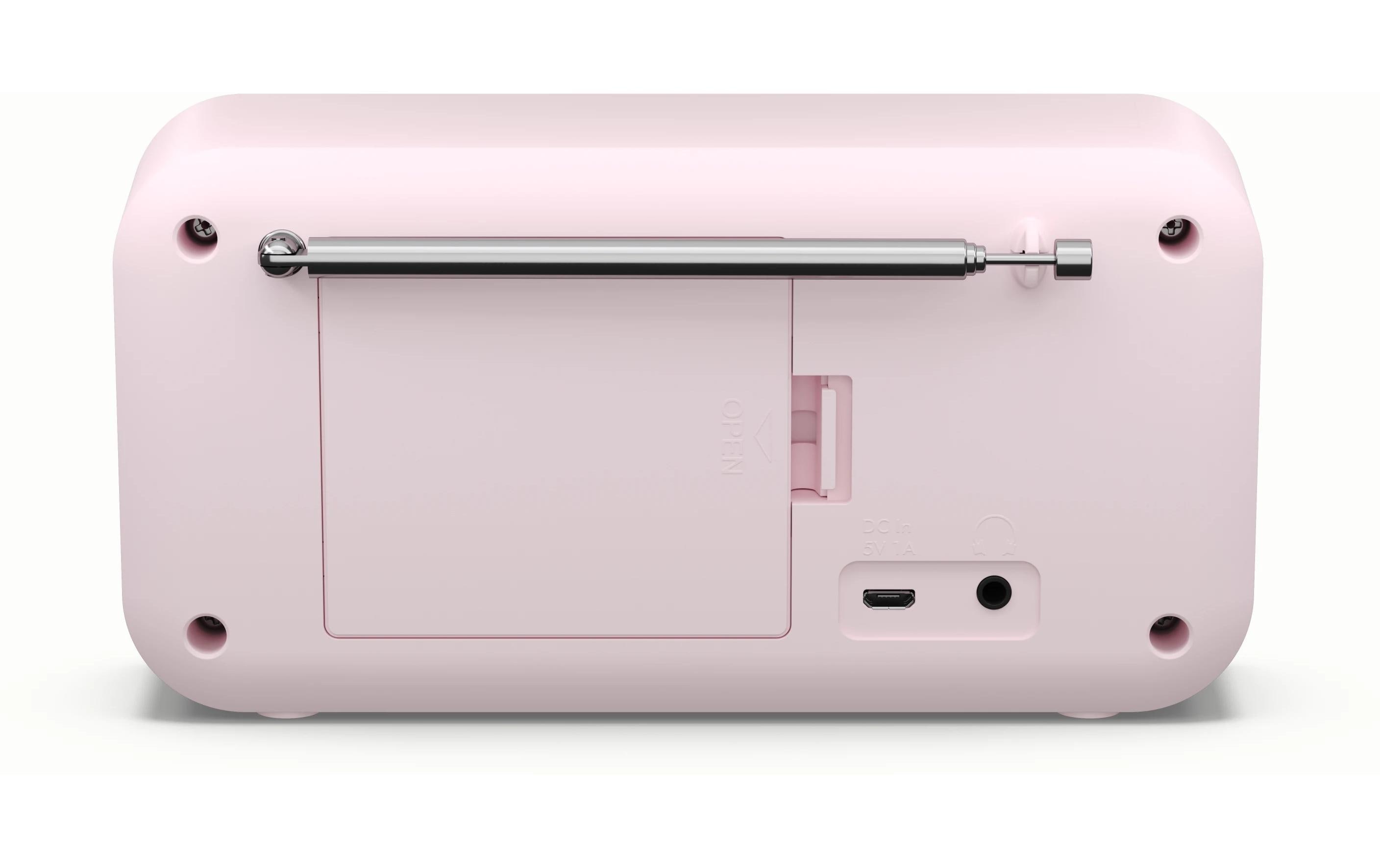 DAB+ Radio DR-P420 – PinkTragbares Digitalradio mit Bluetooth