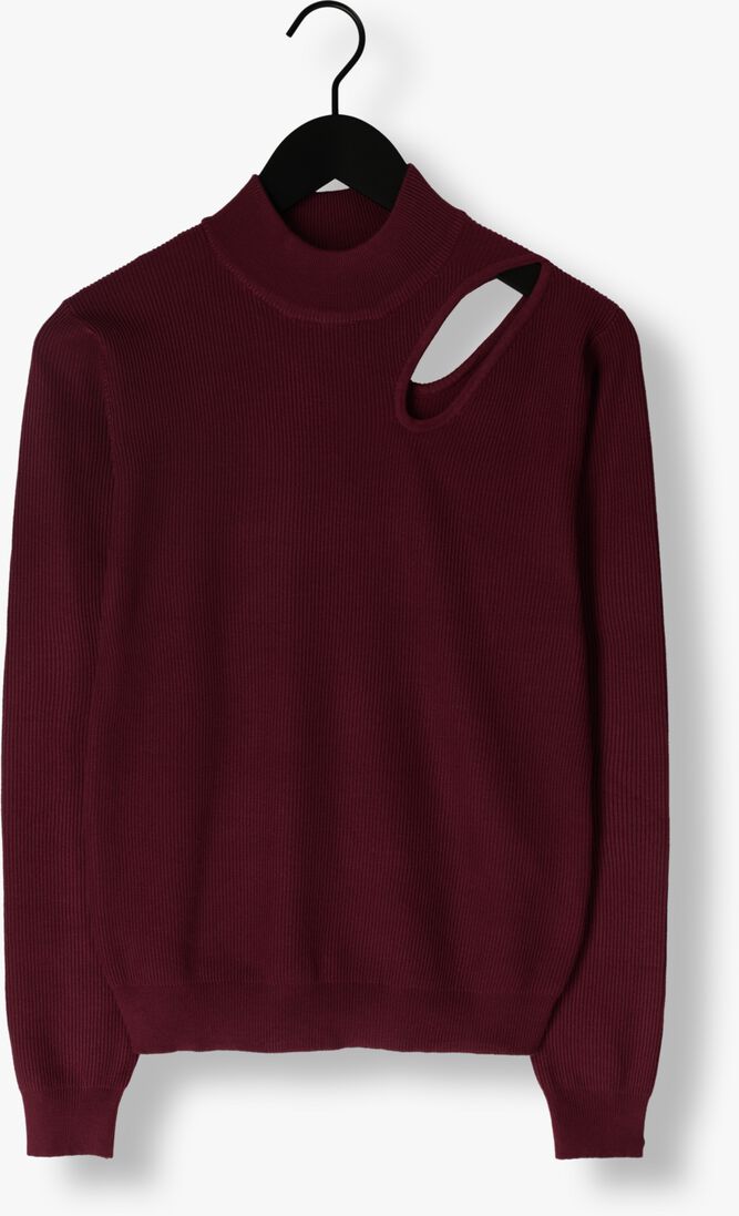 YDENCE bordeaux ydence trui knitted top kyla