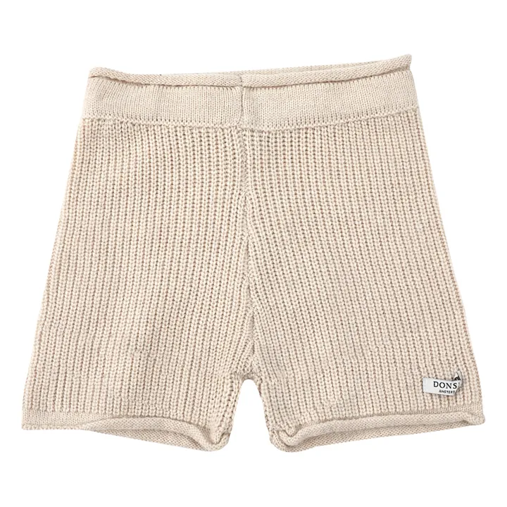 Donsje Short en Maille Wes | Sable