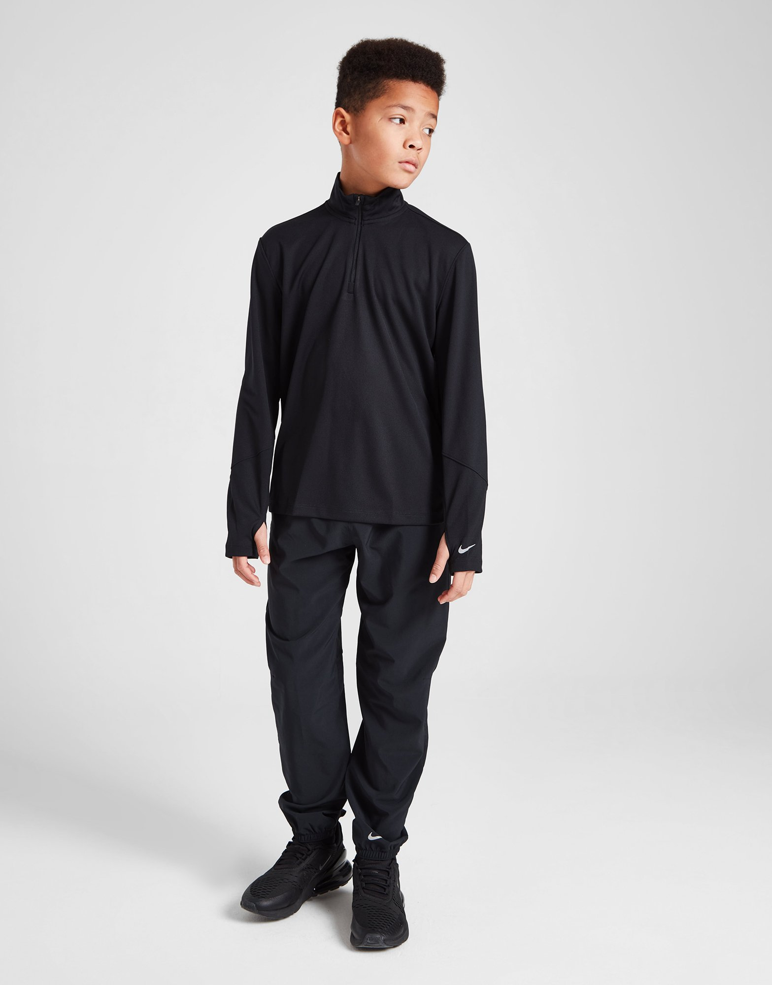 Nike Dri-FIT Poly 1/4 Zip Top Junior