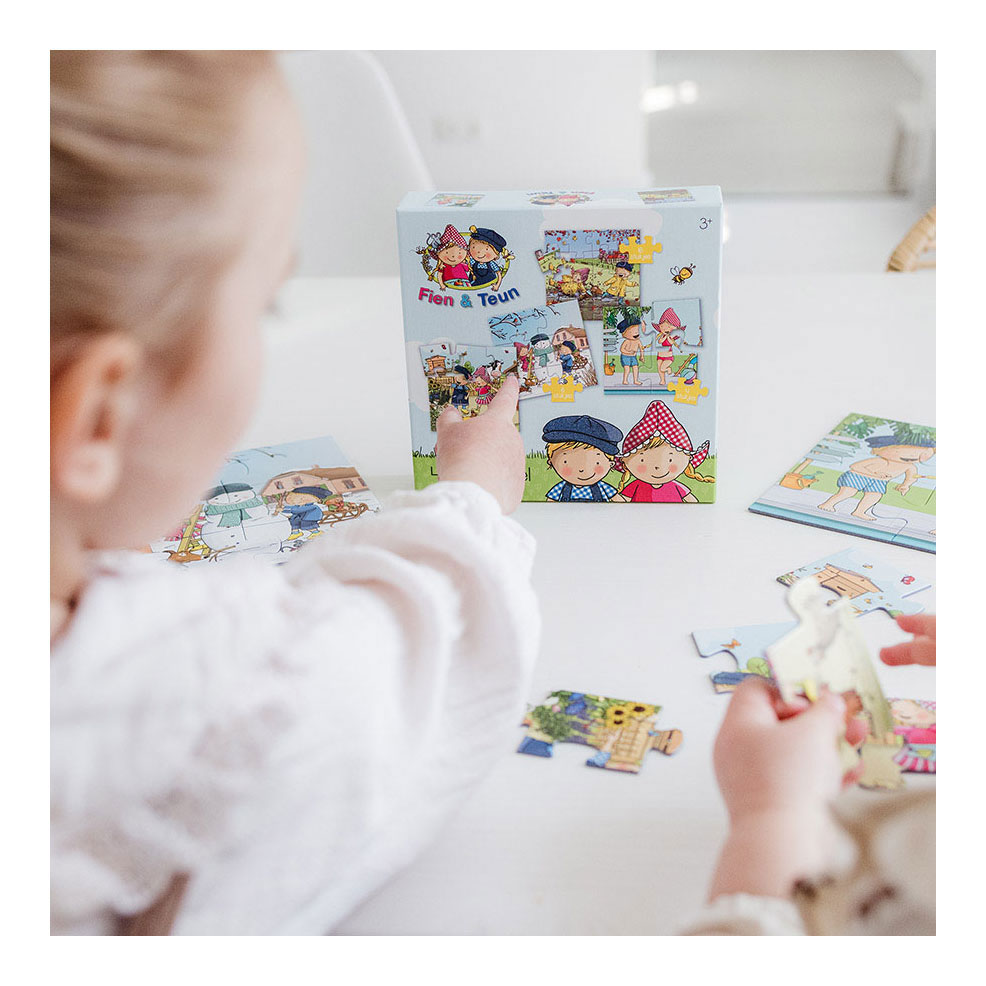 Fien & Teun Puzzel 4in1