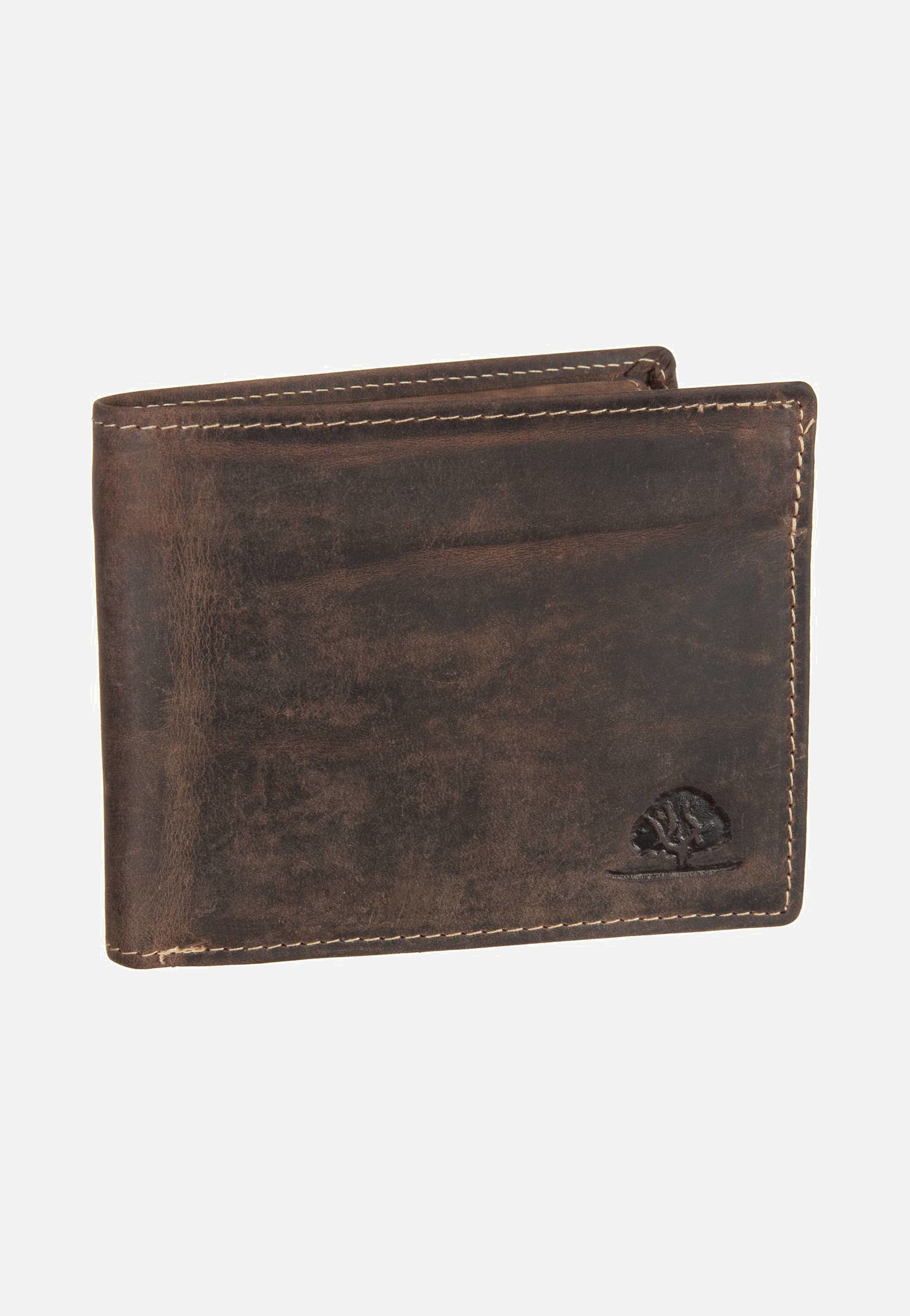 Vintage Sattelbraun - Portemonnaie