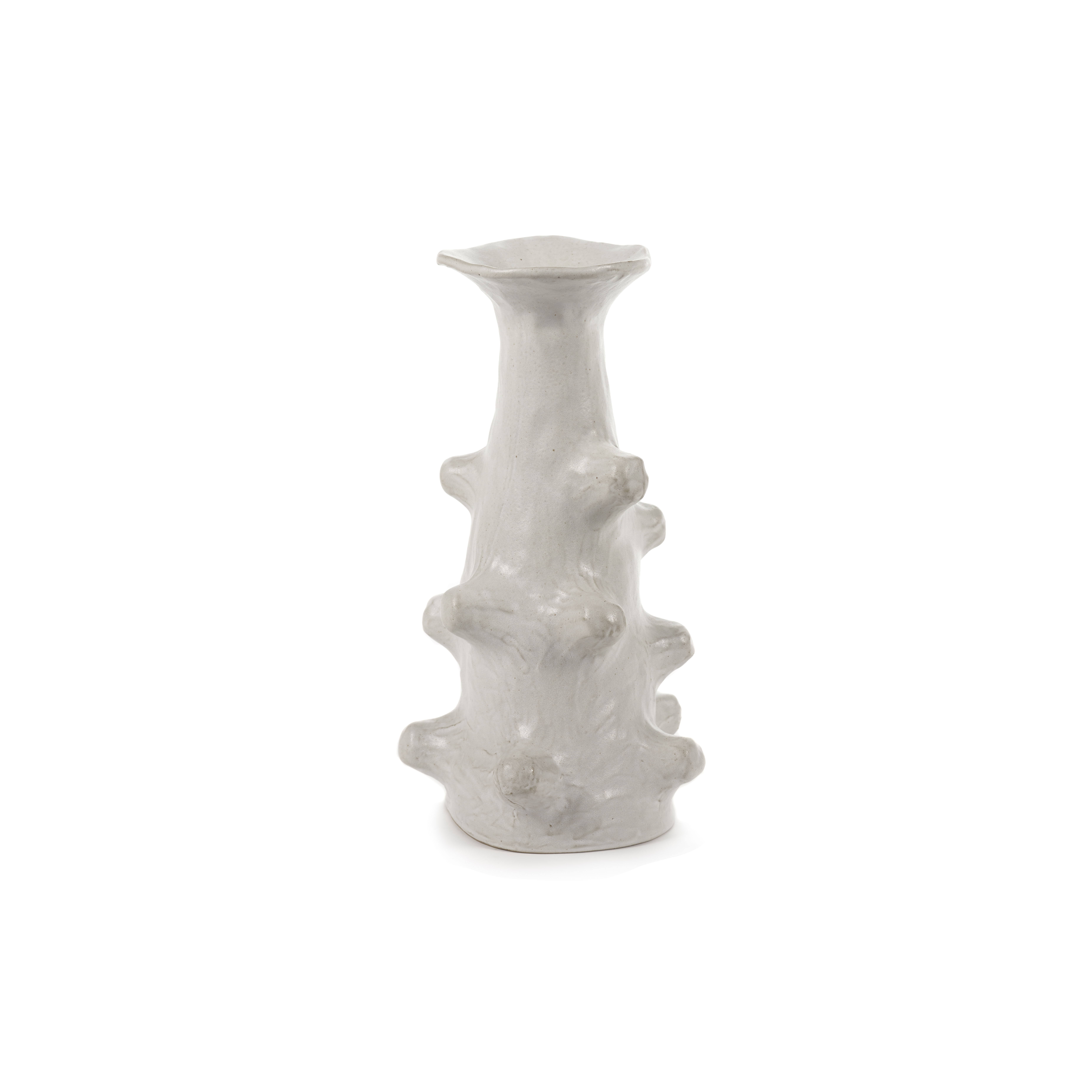 BILLY 3 - Vase céramique | Blanc