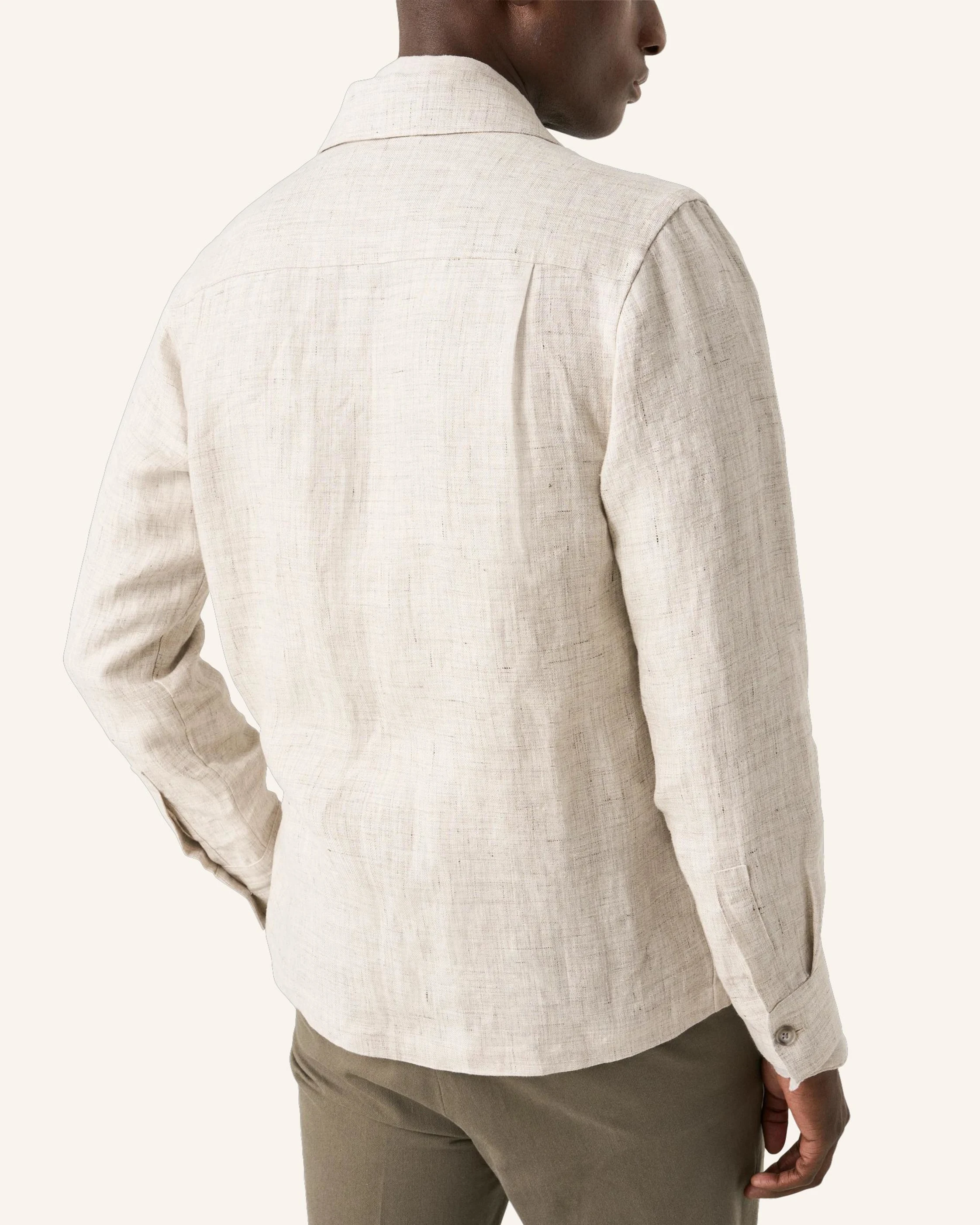 ETON Overshirt Mit Taschen Aus Leinen
