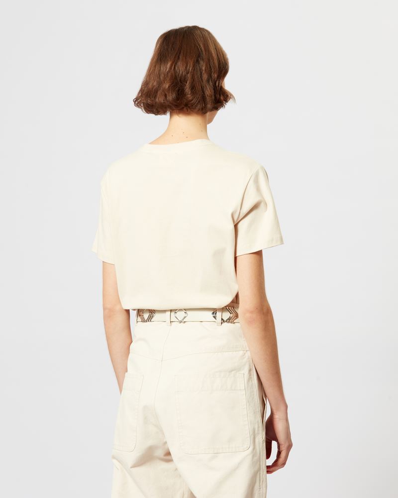 T-SHIRT LOGO EN COTON ABY