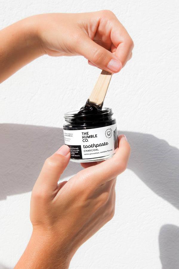 The Humble Co Natural Toothpaste In Jar Charcoal 50ml