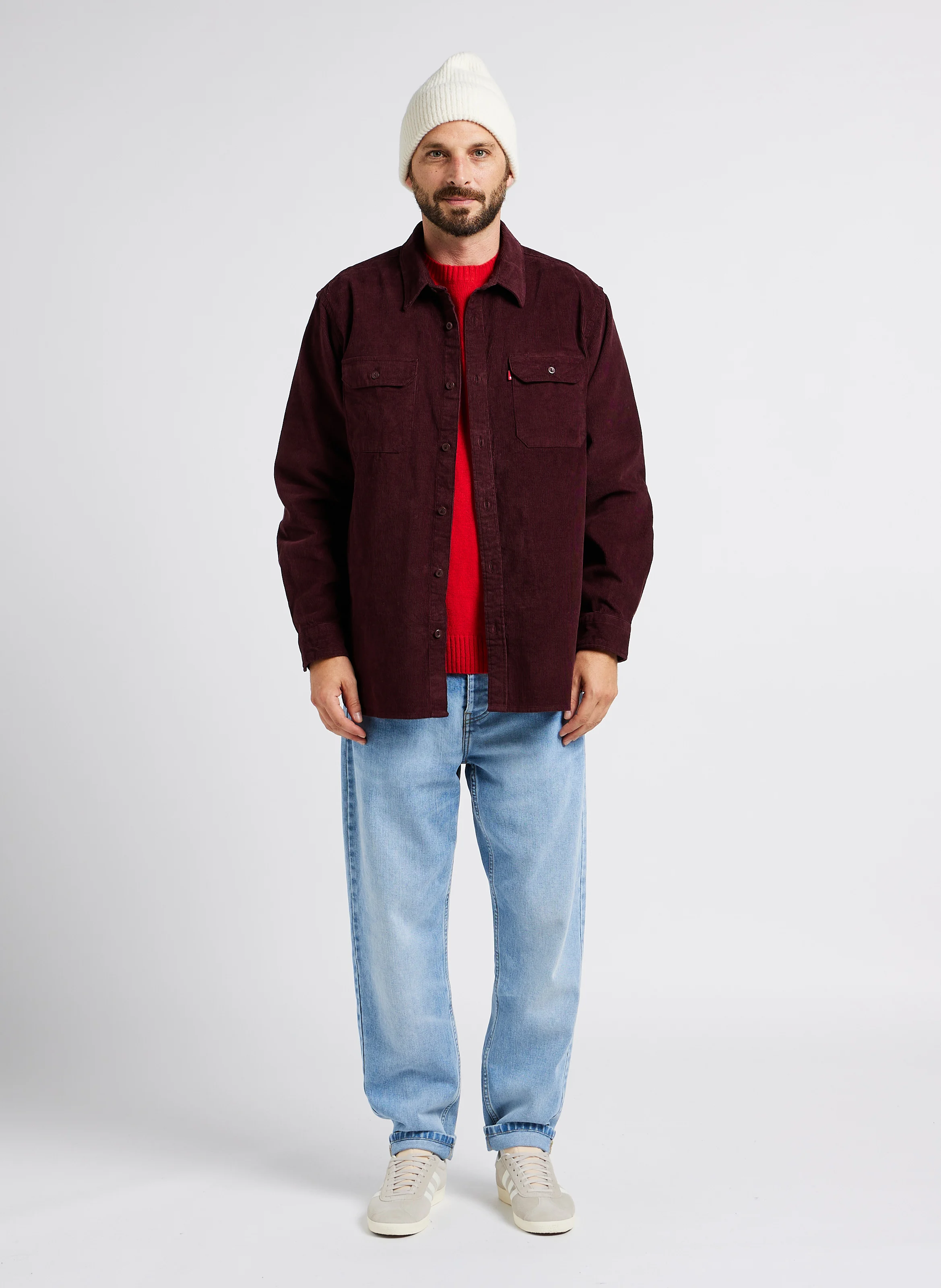 ORIGINAL HM SWEATER - Pull col rond brodé en laine mélangé| Jaune