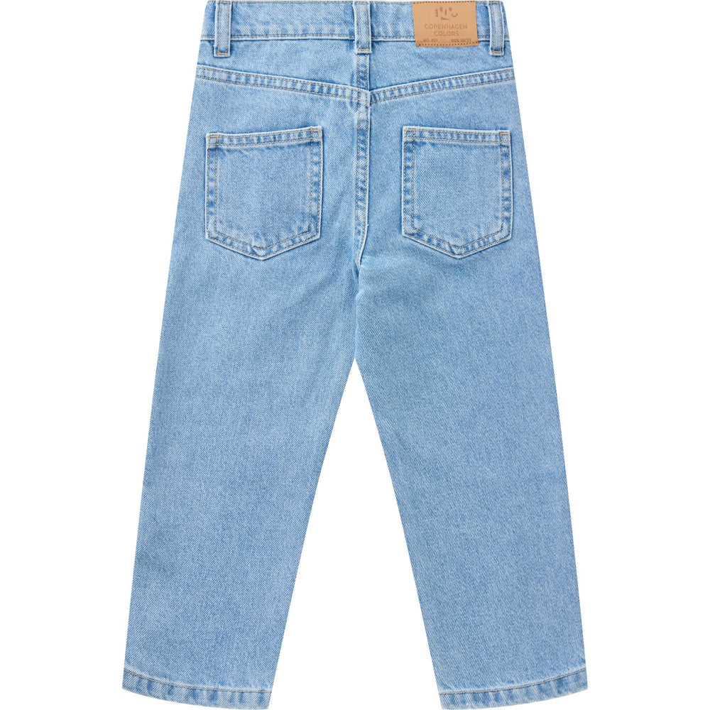 Køb COPENHAGEN COLORS Lt Blue Indigo Washed Organic Junior Jeans, Reugular Fit