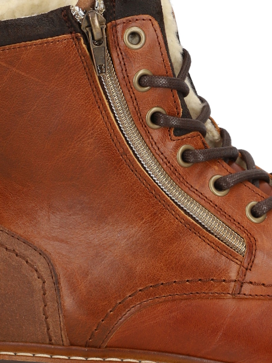 Glattleder Boot