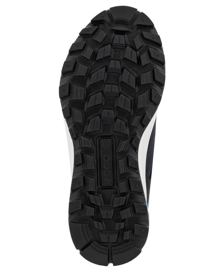 Leder-Klettstiefel EXOSTRKids gefüttert in black/night sky