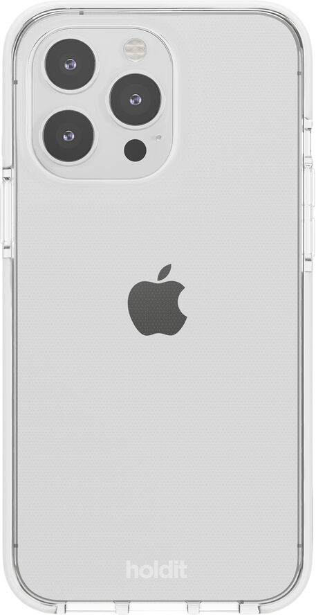 HoldIt Seethru Case iPhone 15 Pro Max White Hvid