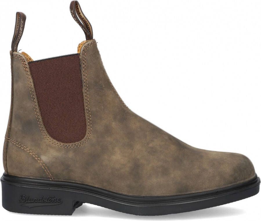 BLUNDSTONE Chelsea Boots Dress Boot Maat: 42 5 Materiaal: Nubuck Kleur: Bruin