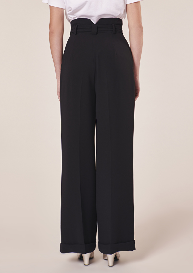 Pantalon Pylanoir en crêpe