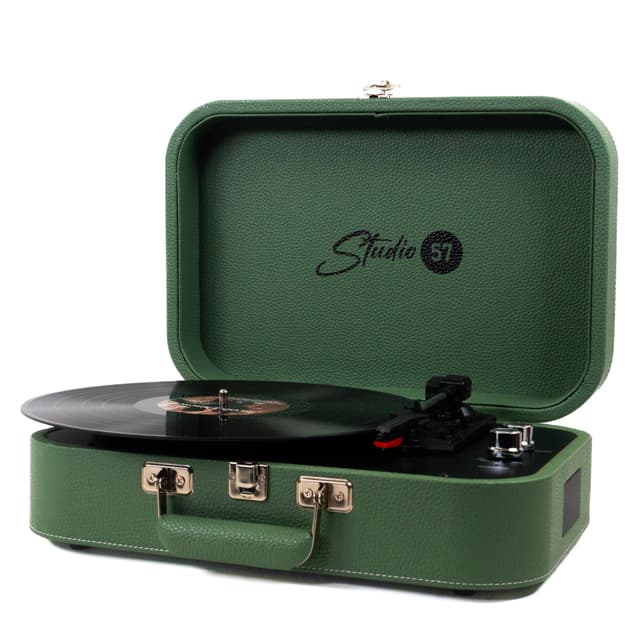 Studio 57 Mellow Pladespiller (Grøn)
