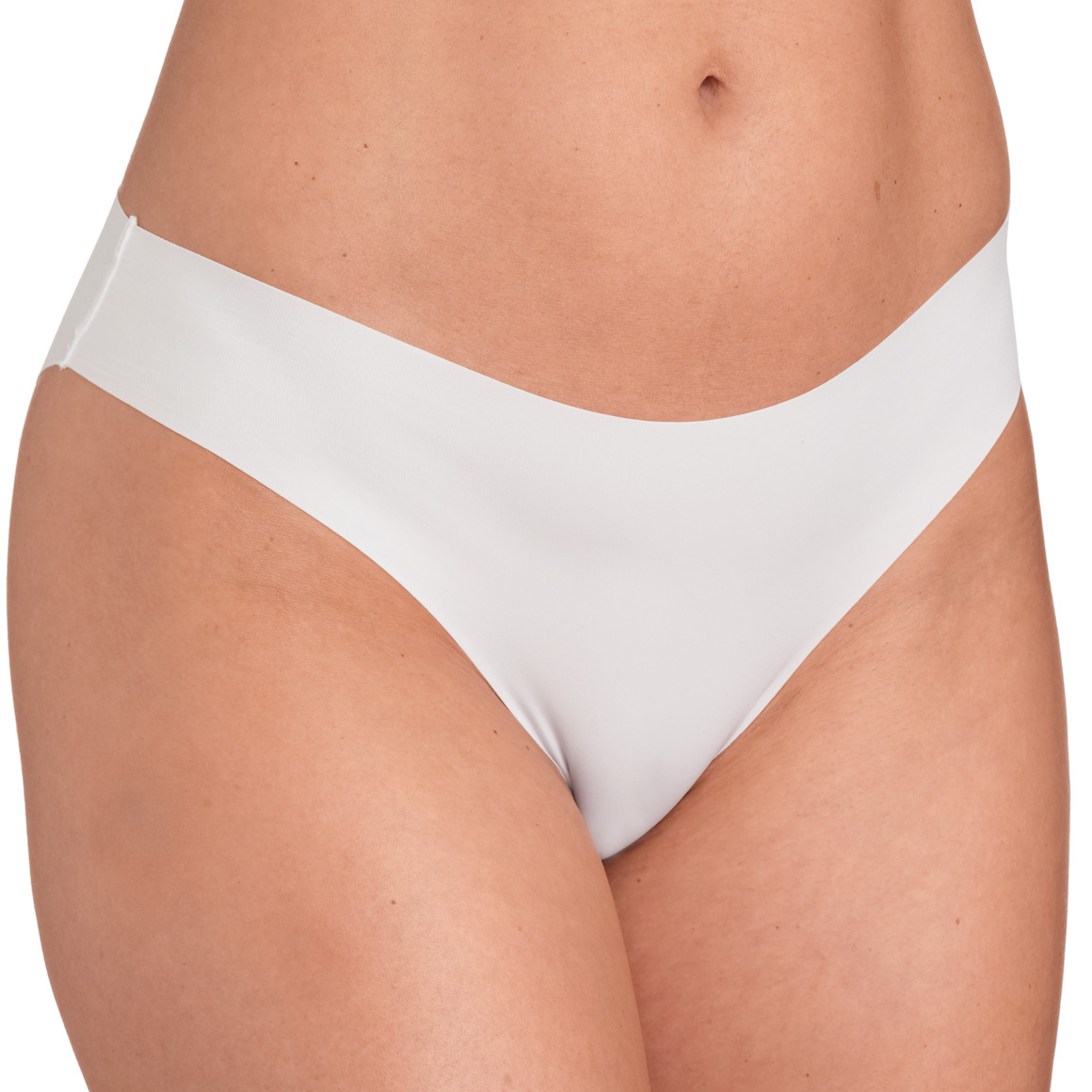 Gina Benotti Damen Seamless-Slip im Basic-Look weiss