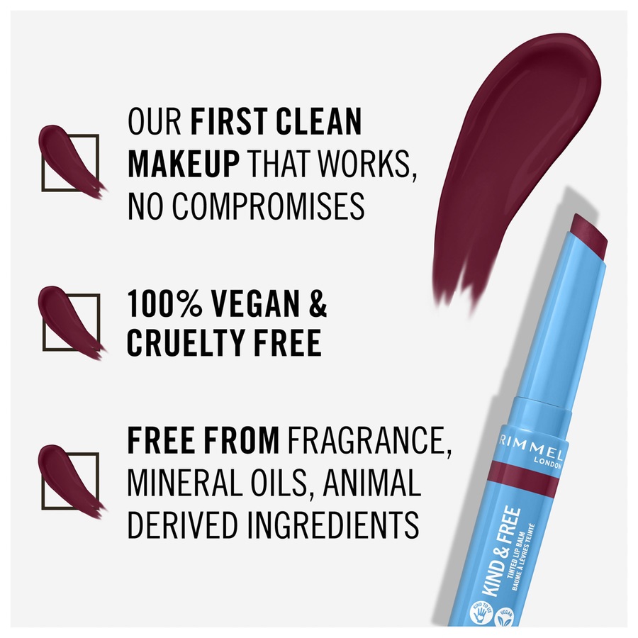 Rimmel London Kind & Free Tinted Lip Balm 005 Turbo Red 4g