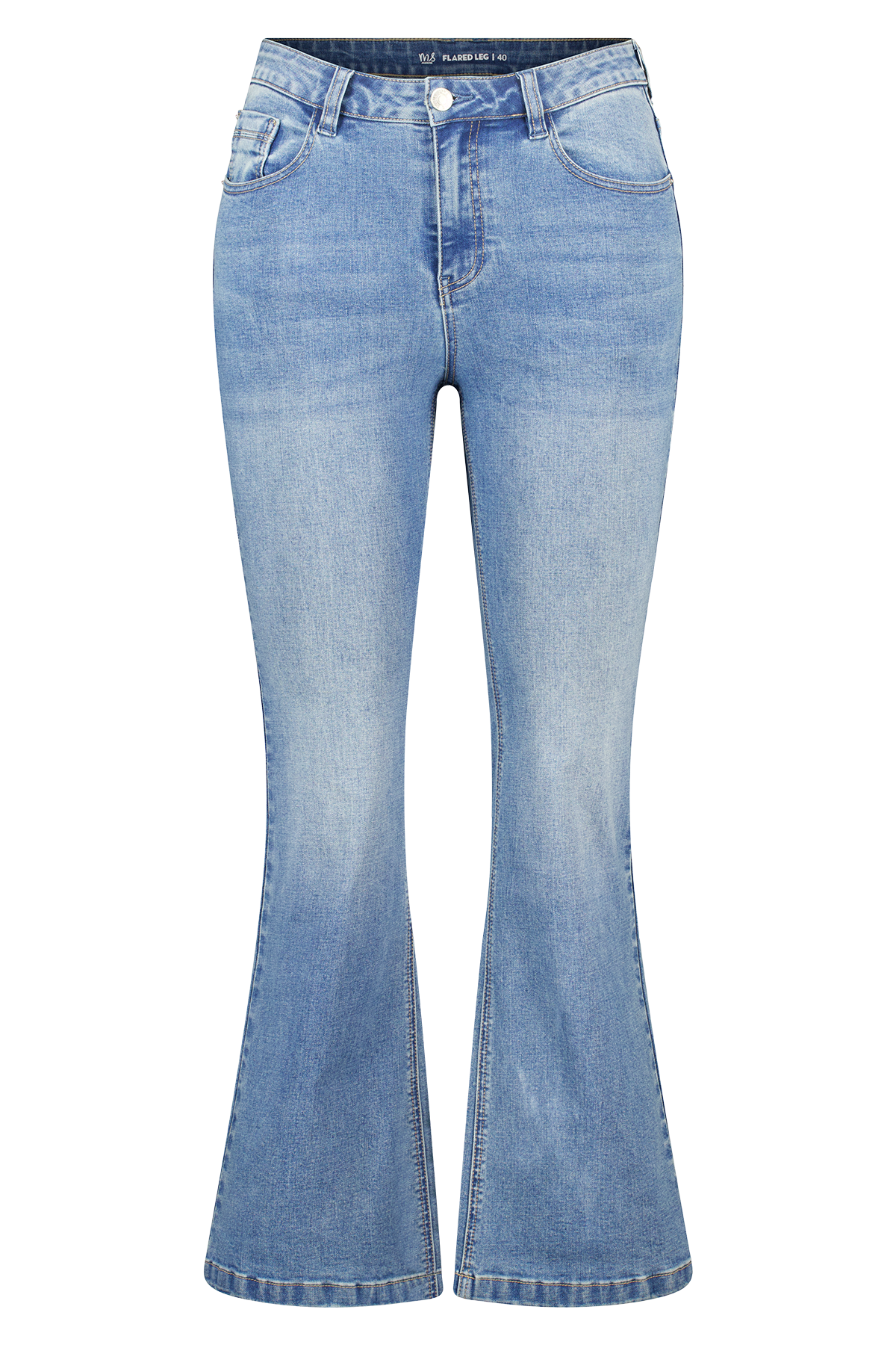 Flared leg jeans JASMIN Stonewash Denim