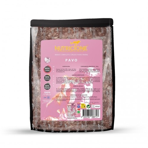 Cardápio BARF Nutricional de Peru para Cães (Pacote)