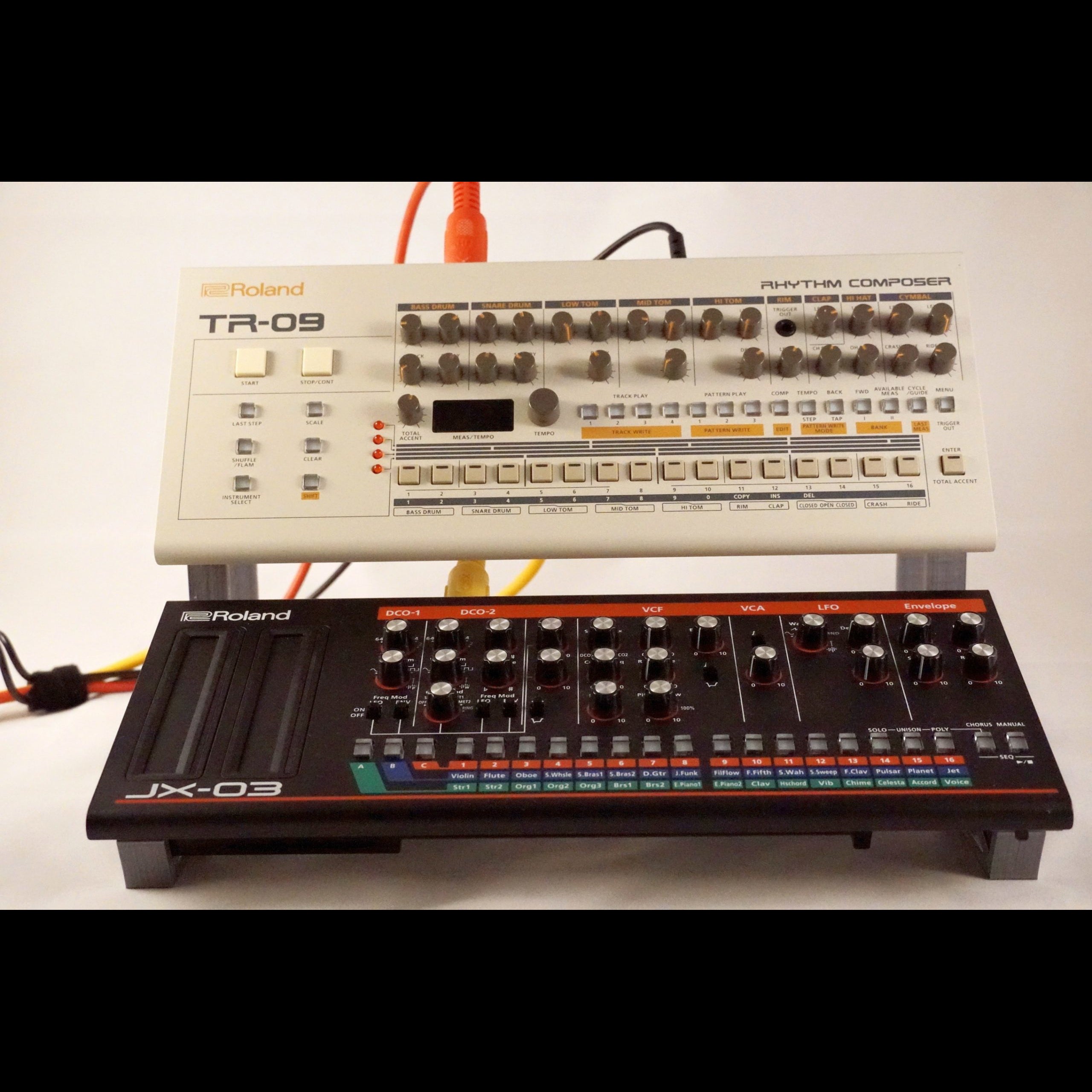 Coverup desktop statief voor Roland Boutique - 2-Tier
