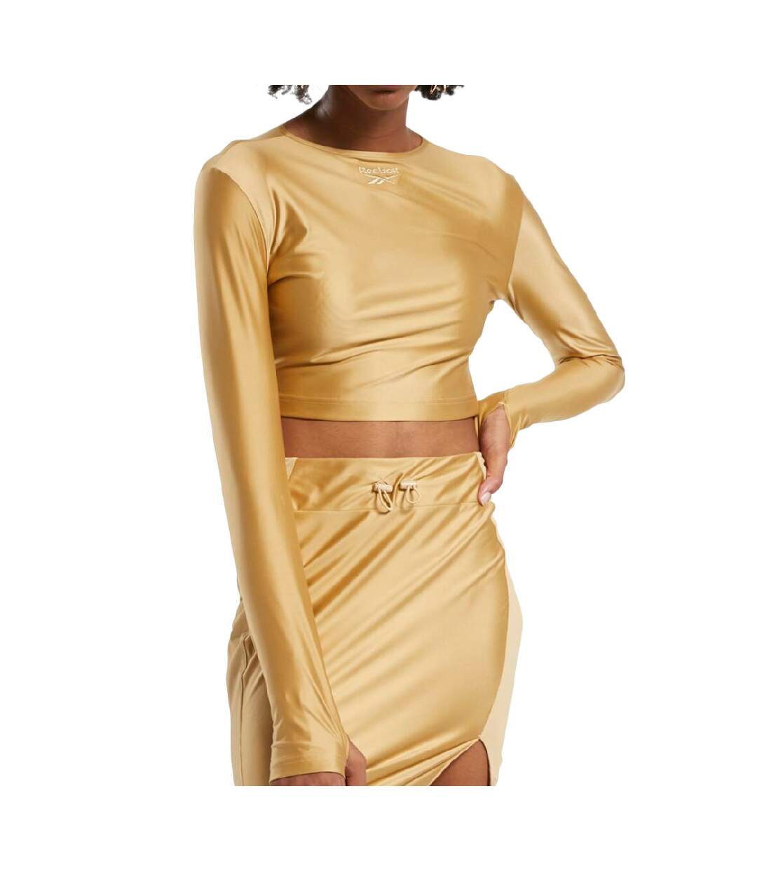 Top Doré Femme Reebok Classics
