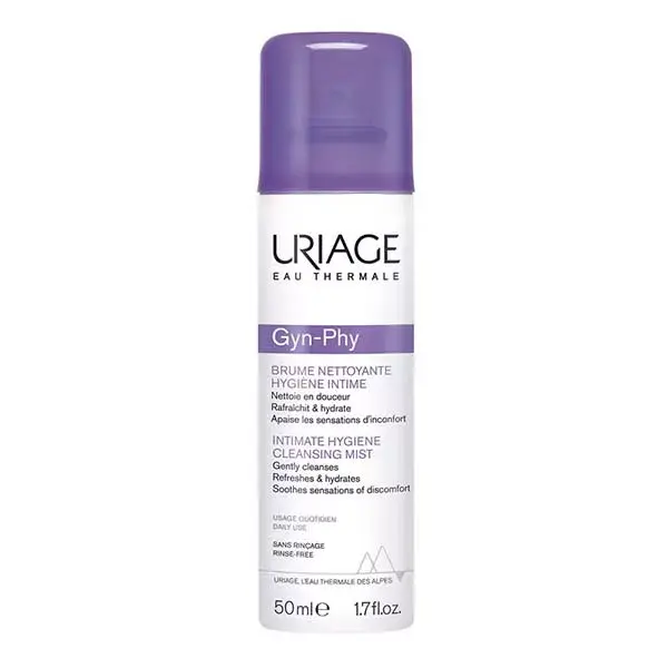 Uriage Gyn-Phy Brume Nettoyante Hygiène Intime Rafraichissante 50ml