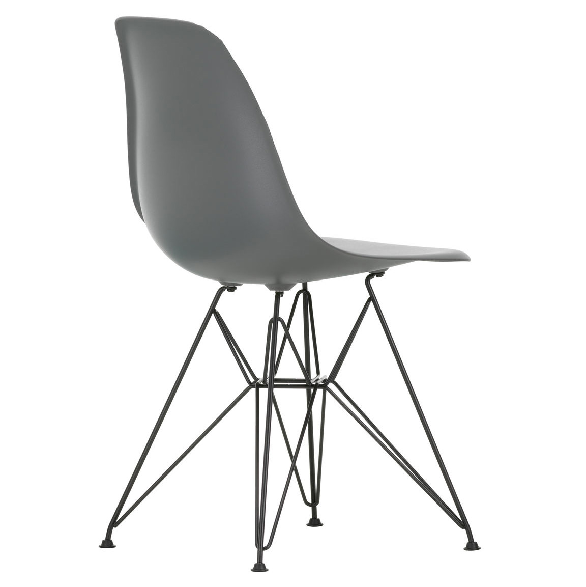 Eetkamerstoel DSR Granite grey RE zwart