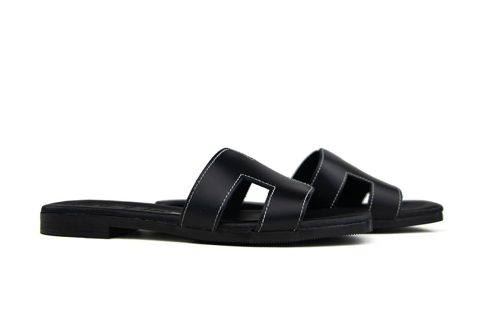 O My Sandals Slipper Negro Black