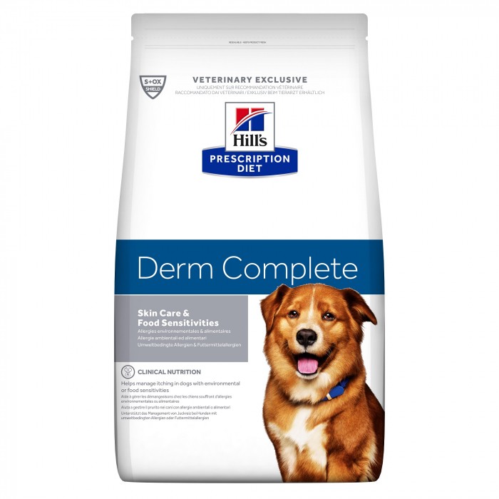 HILL'S Prescription Diet Derm Complete - Croquettes pour chien