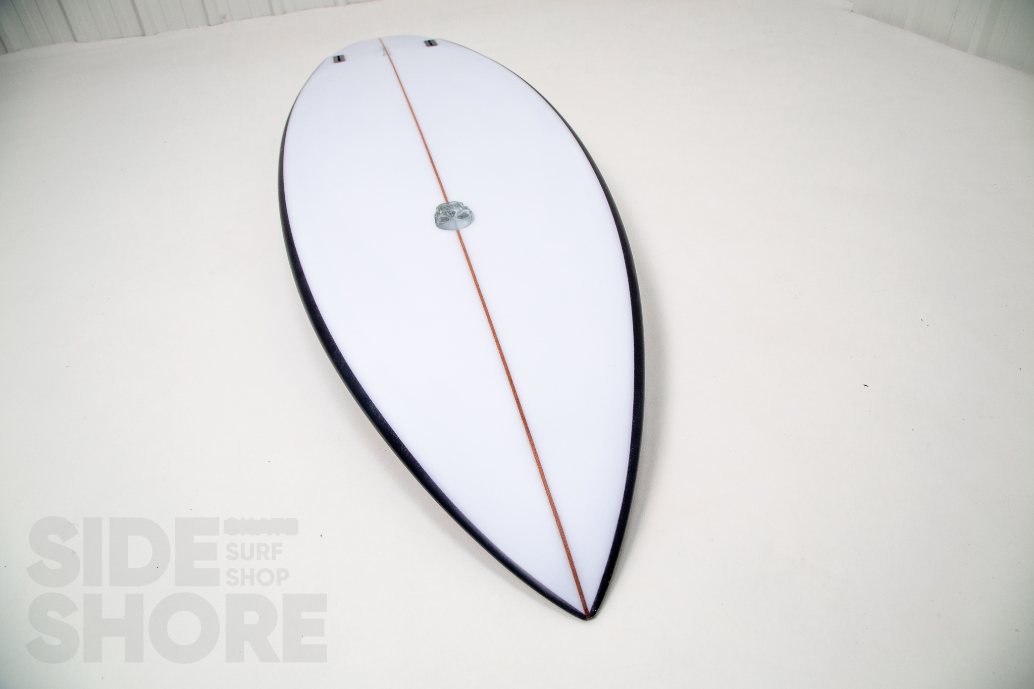 Christenson Surfboards Lane Splitter Mid - Black Islands Rails - 7'2 x 21 13/16