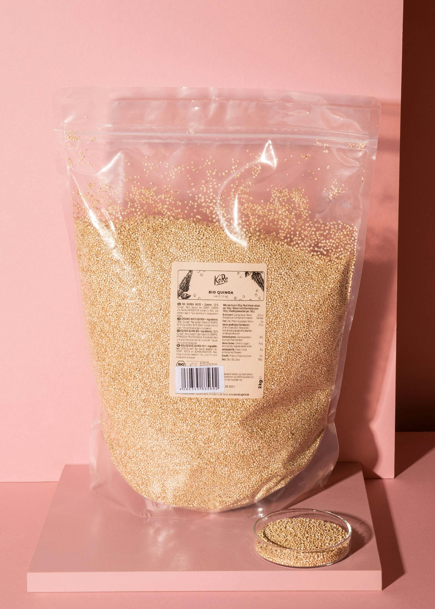 Weiße Bio Quinoa 2 kg